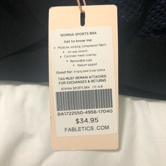 Fabletics Demi Lovato Collection Sports Bra - Picture 3 of 7